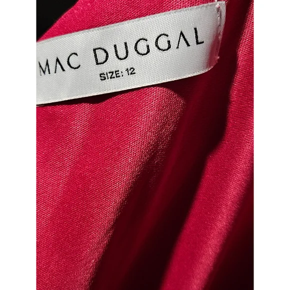Mac Duggal Pink Sleeveless Gown Size 12 - Picture 7 of 12
